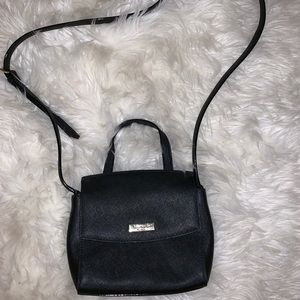 Black Kate Spade crossbody mini bag